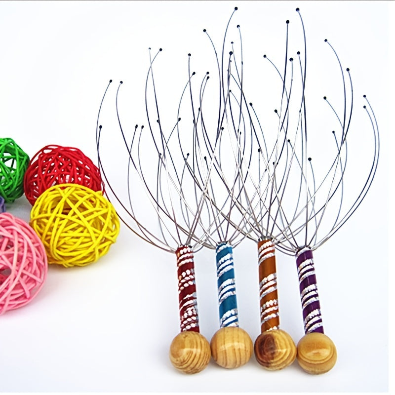 Head massager Head scratching claw octopus head massager scalp grabber massage claw small soul extraction extractor