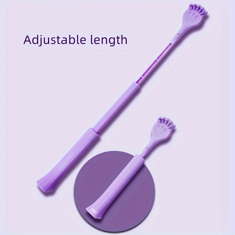 1pc Extendable Back Scratcher, Multi-Functional Manual Back Massager, Portable Itch Tool with Adjustable Length, Scratch | Userfriendly Massager | Easyclean Material