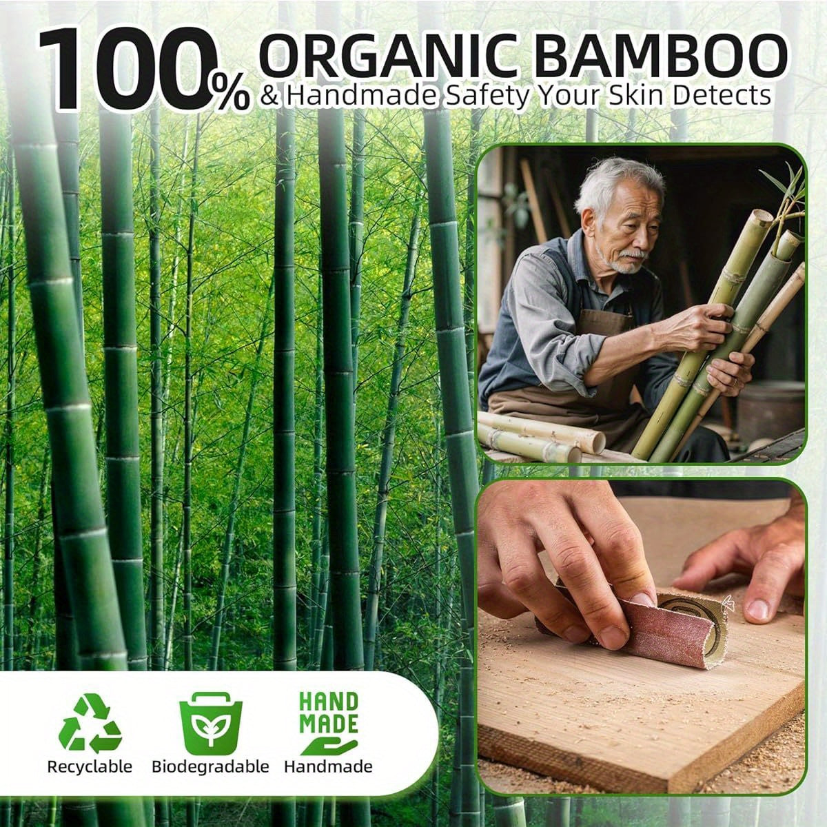 Bamboo Wooden Back Scratchers, 16. 5' ' Back Scrubber for Pregnant Women and People Who Need Longer Hands, Instant from Itching, Good Practical Novel Gift for Friend Family Father' s Day, Back Massager, Handheld Massager, Ergonomic Scratcher, Durable