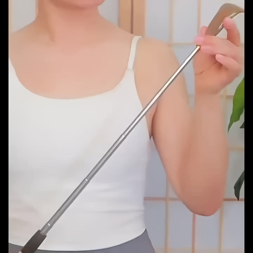 High-End Multifunctional Portable Back Scratcher - Stretchable Spherical Design Manual Massage Tool - Family-Friendly Health & Home Care Device