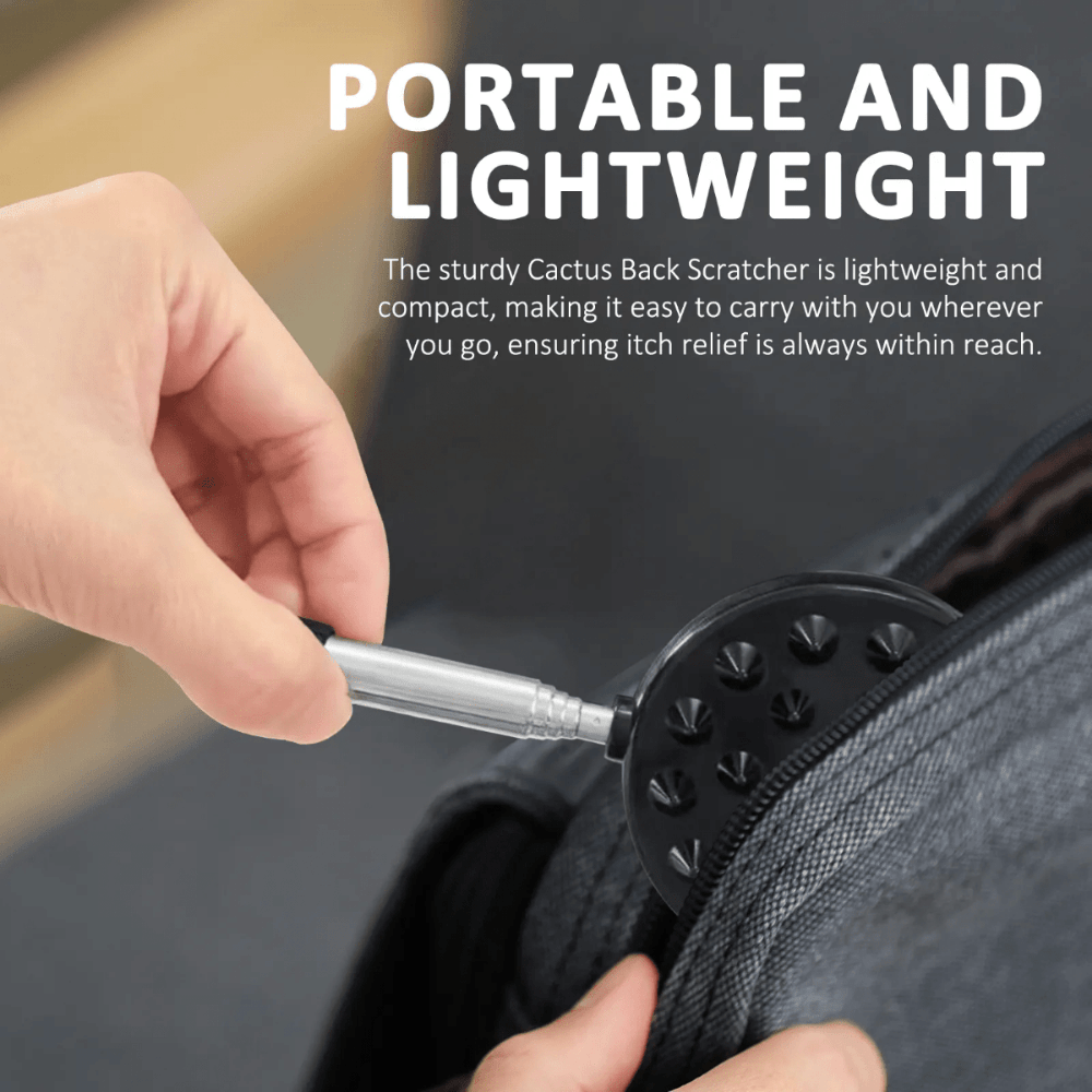1pc 23 Teeth Super Large Back Scratcher - Extendable 21" Stainless Steel Back Massager with Dual-Sided Scratching Surfaces, Ergonomic Non-Slip Handle for Back, Head & Body Itch - Perfect Gift for Men, Women, Mother's Day, Back Massager for Back