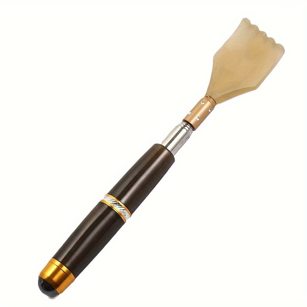 High-End Multifunctional Portable Back Scratcher - Stretchable Spherical Design Manual Massage Tool - Family-Friendly Health & Home Care Device