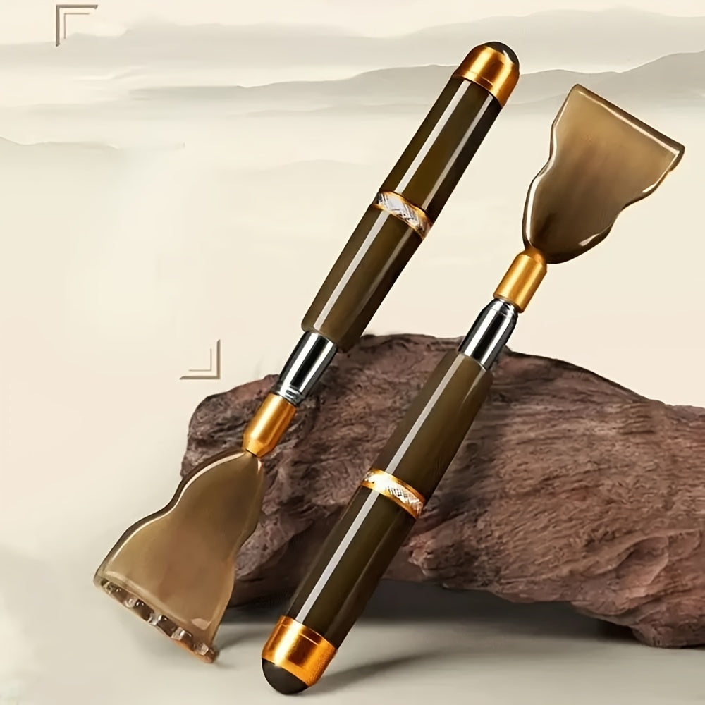 High-End Multifunctional Portable Back Scratcher - Stretchable Spherical Design Manual Massage Tool - Family-Friendly Health & Home Care Device