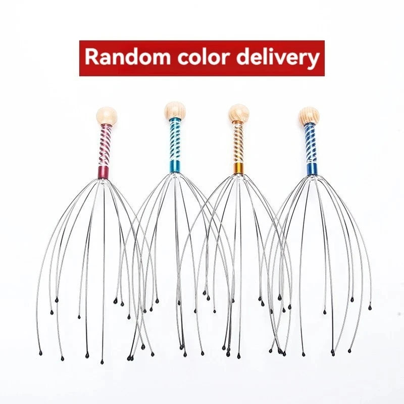 New Octopus Head Massager – Scalp Scratcher & Itch Reliever Fast Shipping