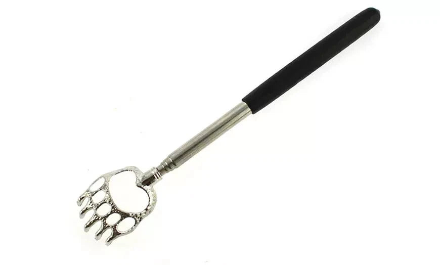 BEAR CLAW / RAKE BACK SCRATCHER Metal Extending Massager Telescopic Portable UK