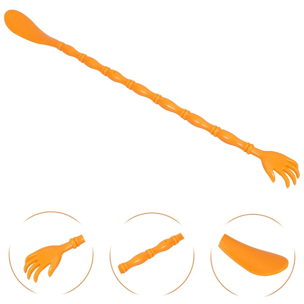 2 Pcs Itchy Claw Shoe Horn Anti Massager Back Scratcher and Shoehorn