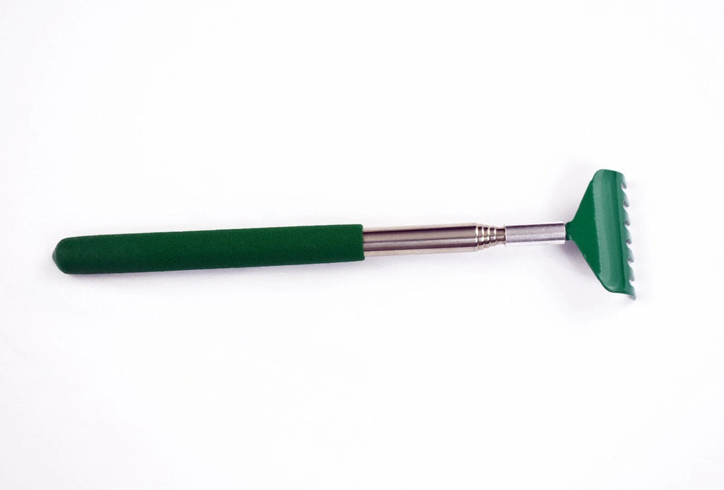 2 PC Extendable Stainless Steel Telescoping Back Scratcher Massager Extends 27"