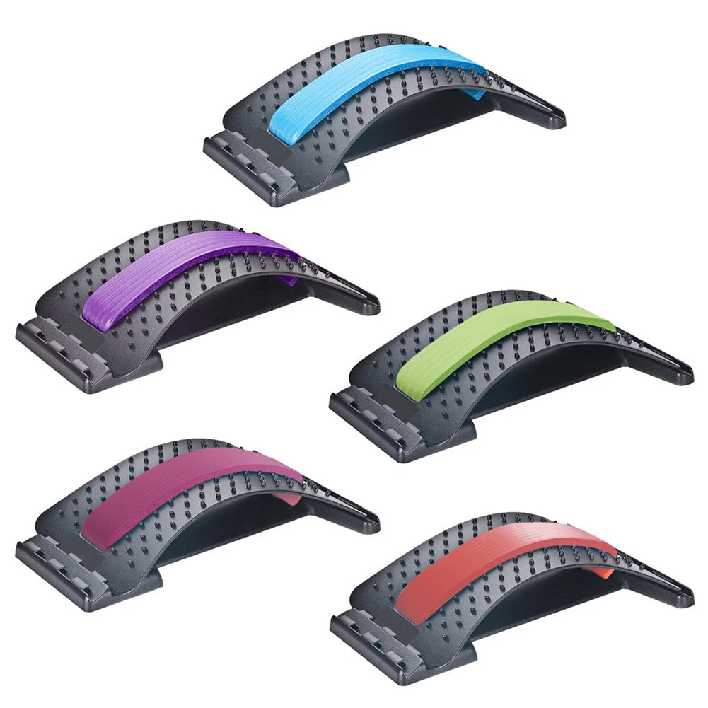 Lower Back Cracker Lumbar Pain Massager Lower Pain Relief Back Stretcher