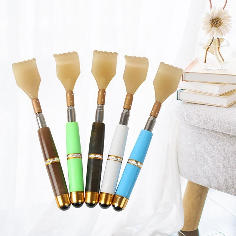 Telescopic Back Scratcher Metal Extending Massager Portable Gift For Parents