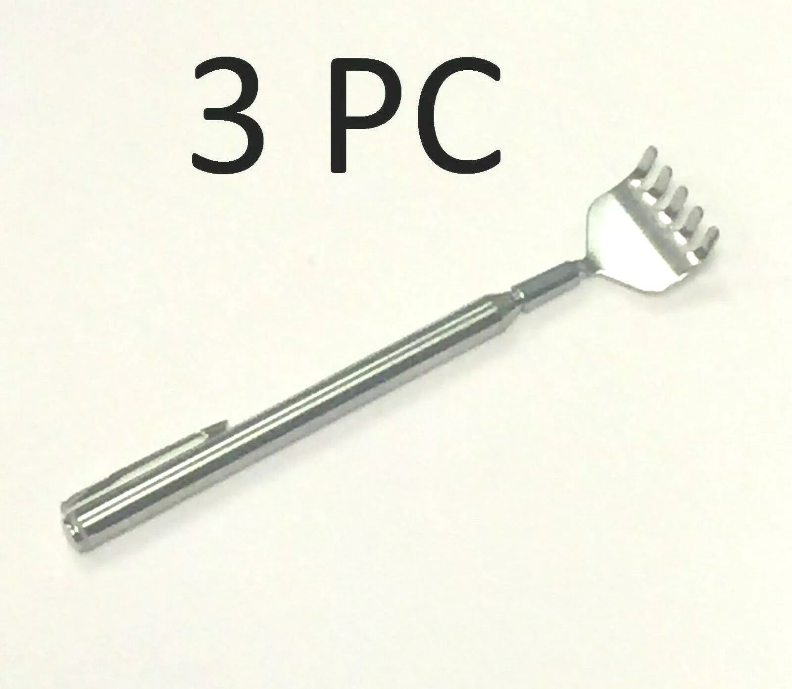 6.5" Extendable Metal Back Scratcher Portable Telescopic-  Pen Design  20" Long