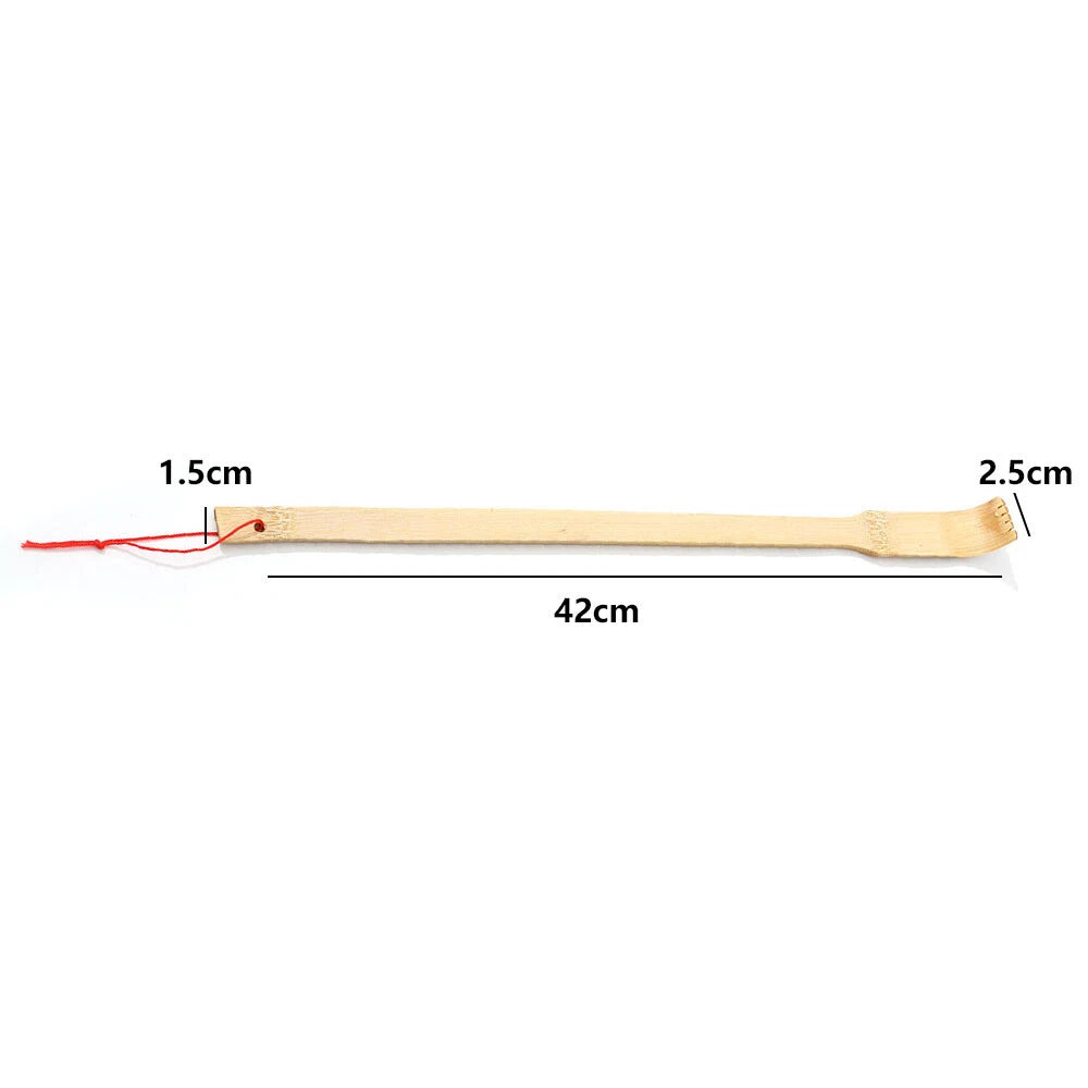 5* Bamboo Back Scratcher Wood Back Scratching Massager Body Massage Tool UK