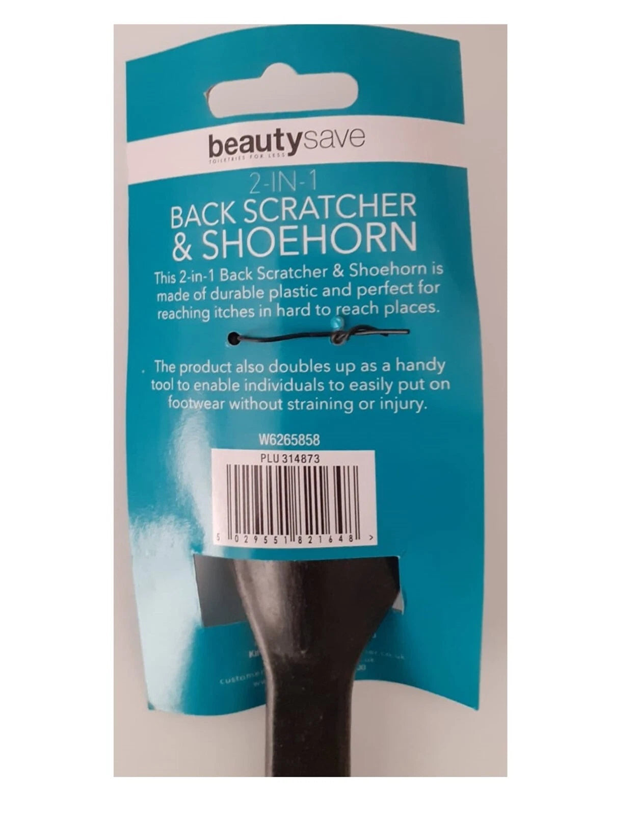 Back Scratcher & Shoe Horn - Strong Plastic | High quality Metal Steel Shoe Horn