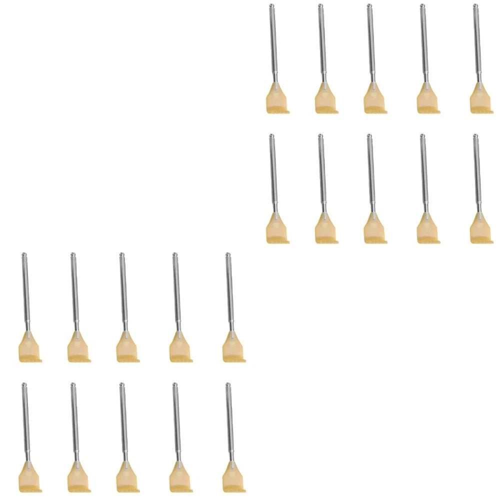 Set of 2 Plastic Head Horns Tickled Massage Scratcher Simple Back