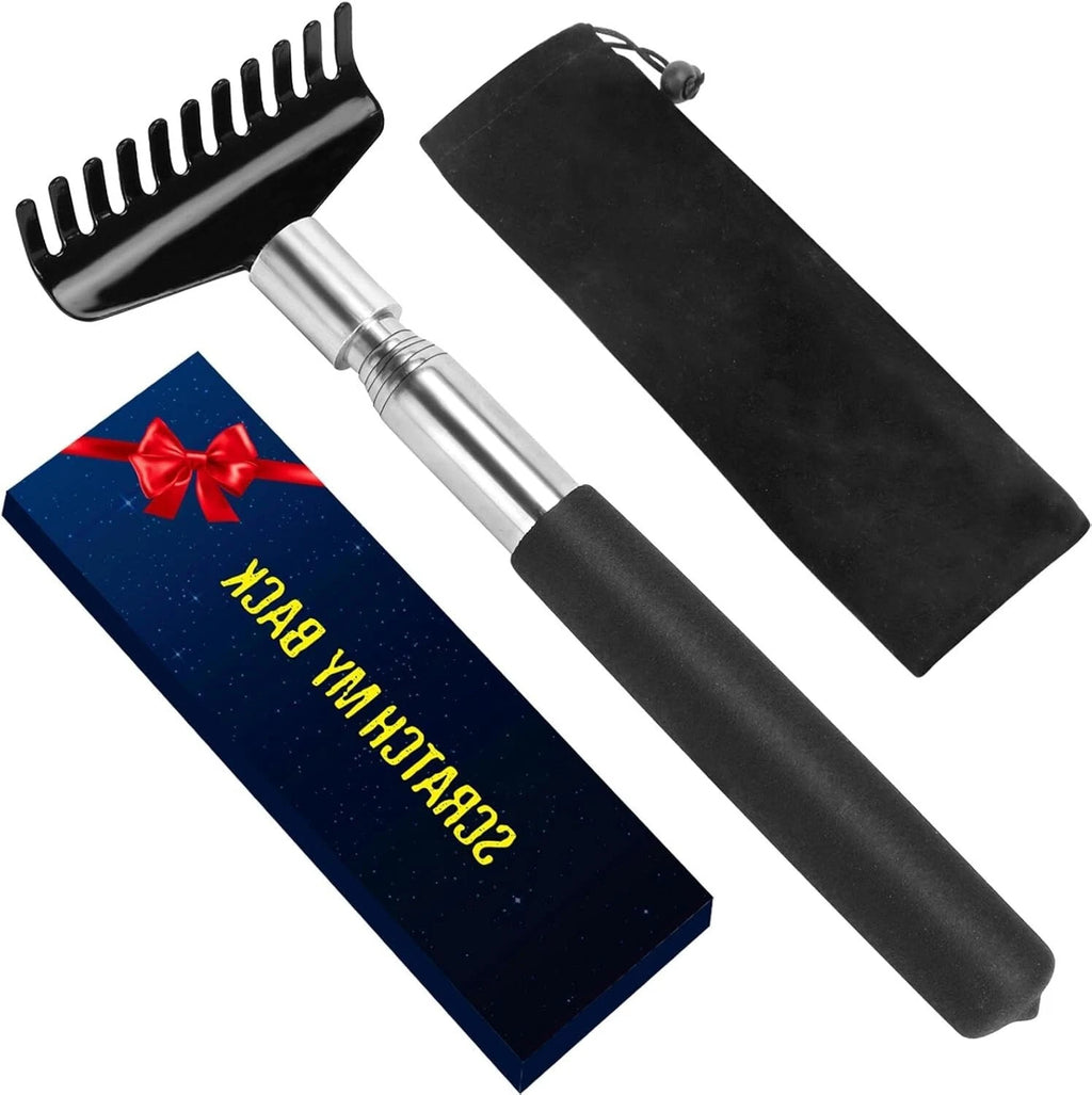 Oversized Portable Extendable Back Scratcher, Upgraded Metal Stainless Steel NEW