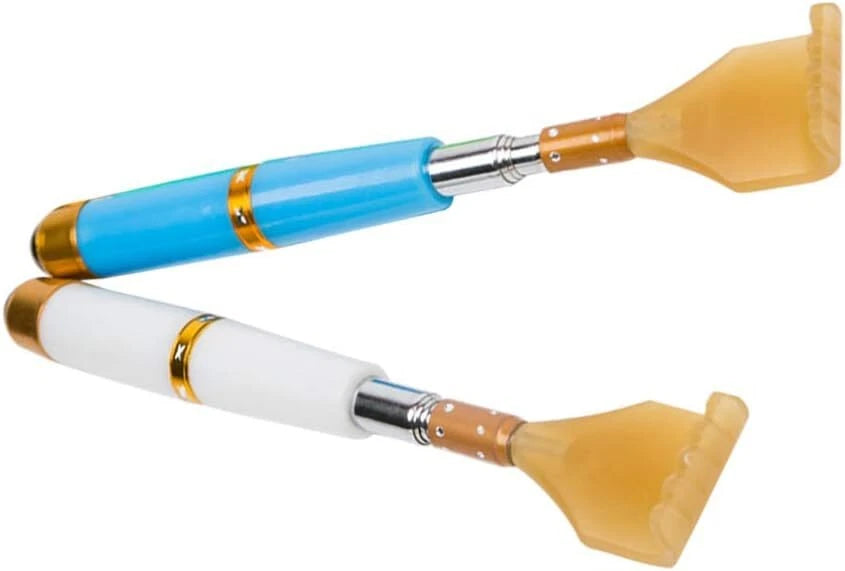 BEAR CLAW / RAKE BACK SCRATCHER Metal Extending Massager Telescopic Portable UK