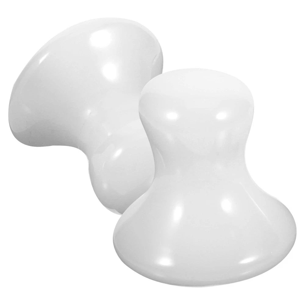 2 Pcs Massage Stone Guasha for Body Scratcher Women