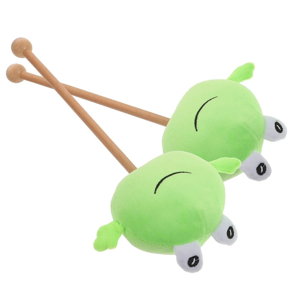 2 Pcs Knock Back Stick Scratcher Child Cartoon Massaging Bars Massage Hammer
