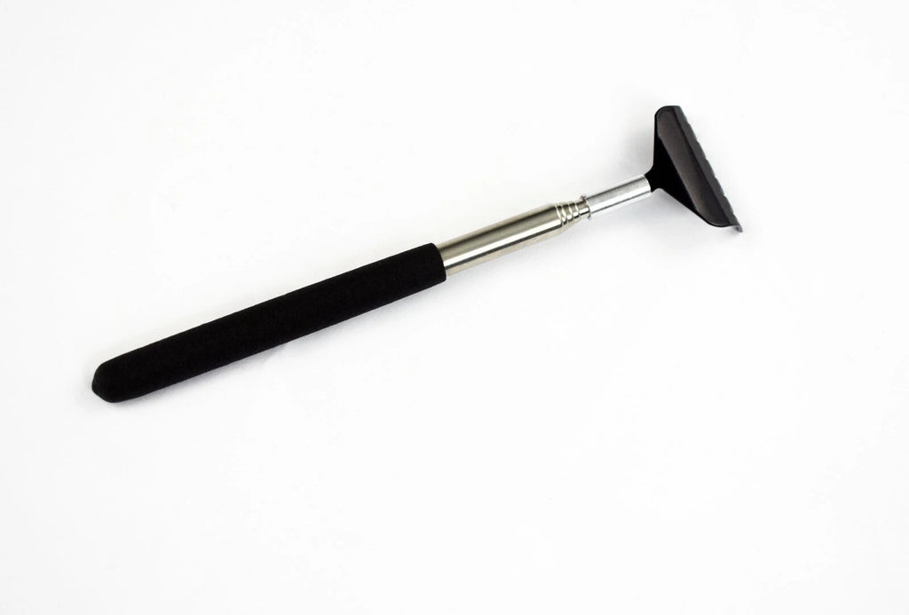 2 PC Extendable Stainless Steel Telescoping Back Scratcher Massager Extends 27"