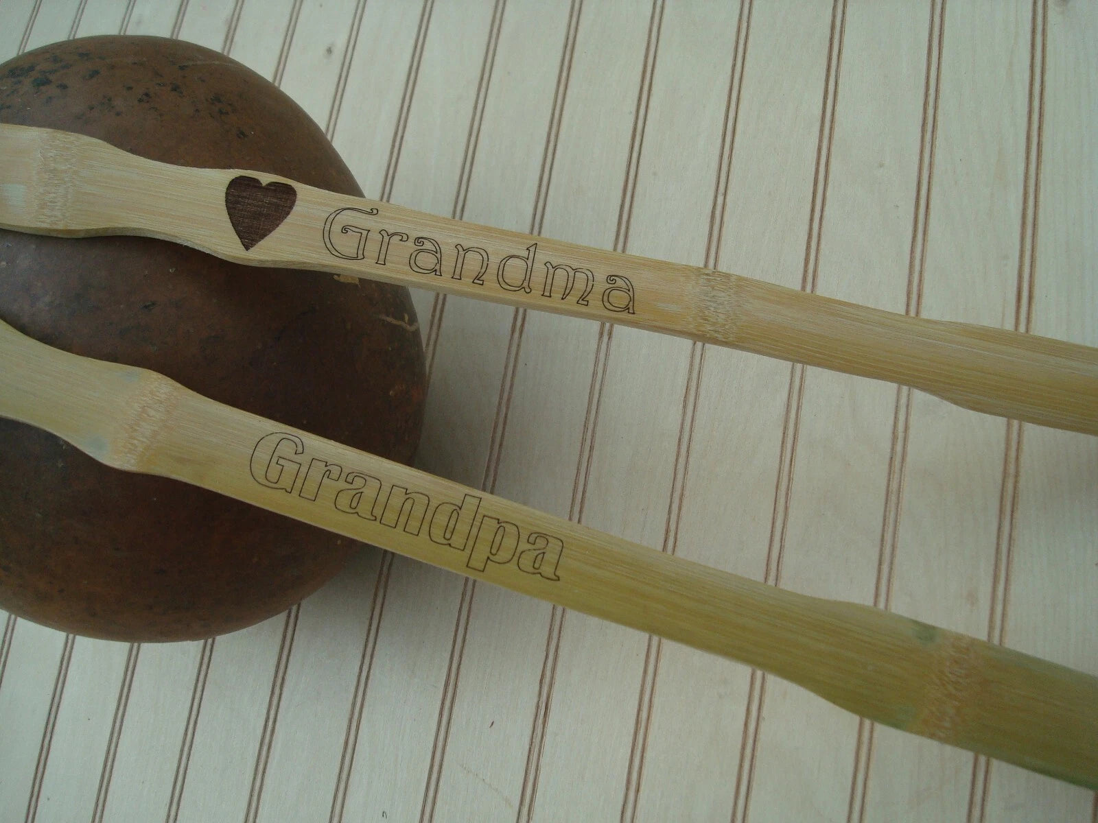 Personalized  Bamboo Back Scratcher 20" , Gift for dad, Best Man, Custom Gift