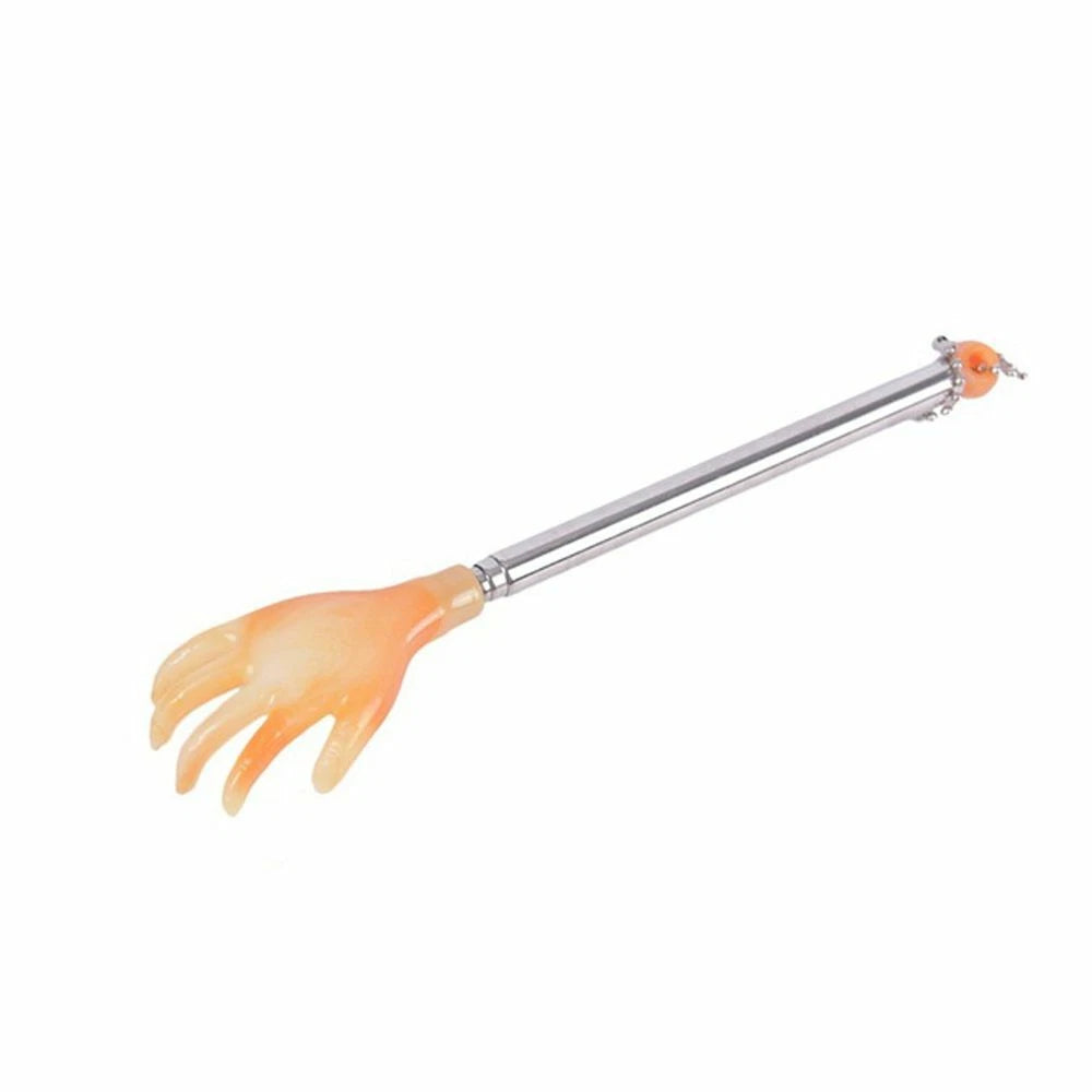 Backscratcher Finger-Like Extendable Massage Stick Telescoping Back Scratcher