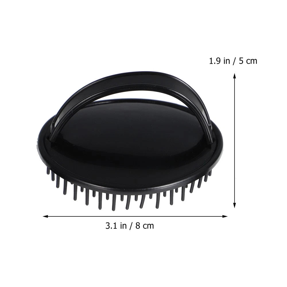 2 Pieces Shampoo Brush Hair Massager Scalp Washing Gloves Scratcher