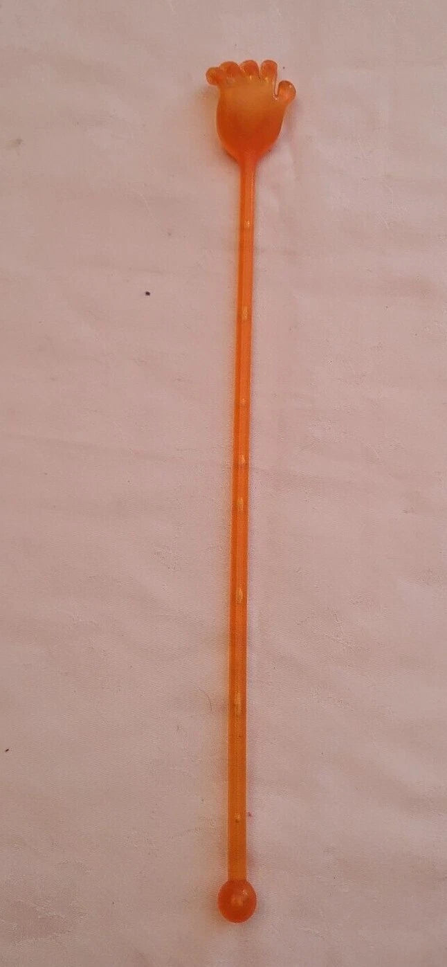 Hand Shape Back Scratcher Long Reach Massager Plastic 38cm Long - Colour Choice
