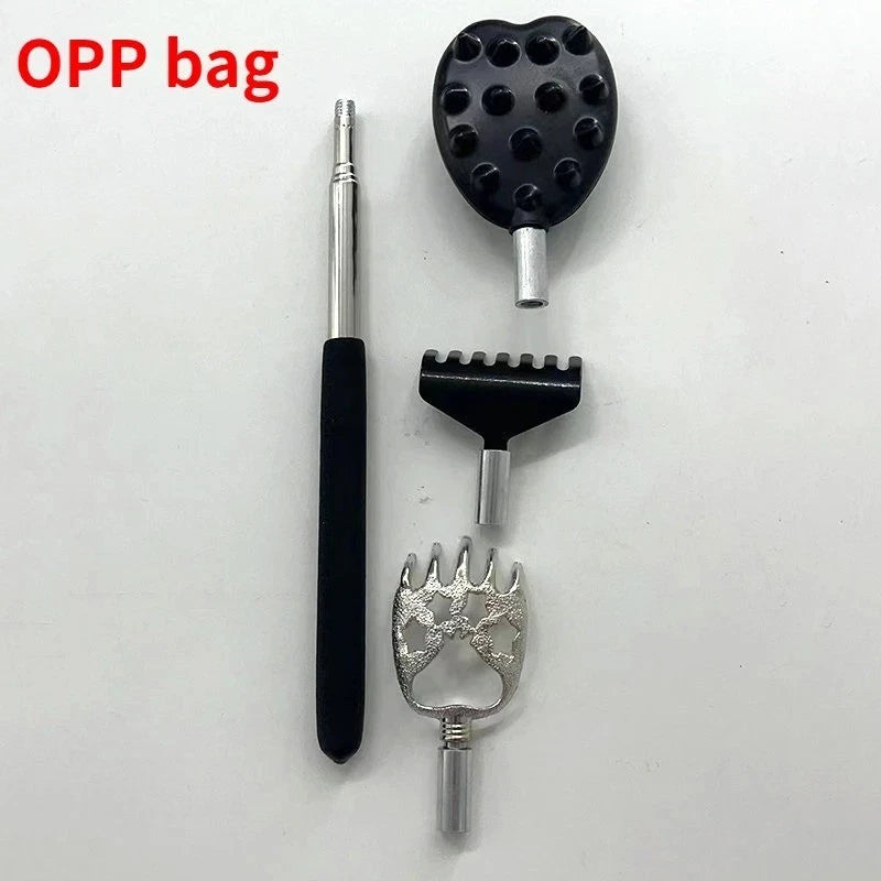 3 PCS Back Scratcher Long Reach Pick Itch Relief Tool Portable