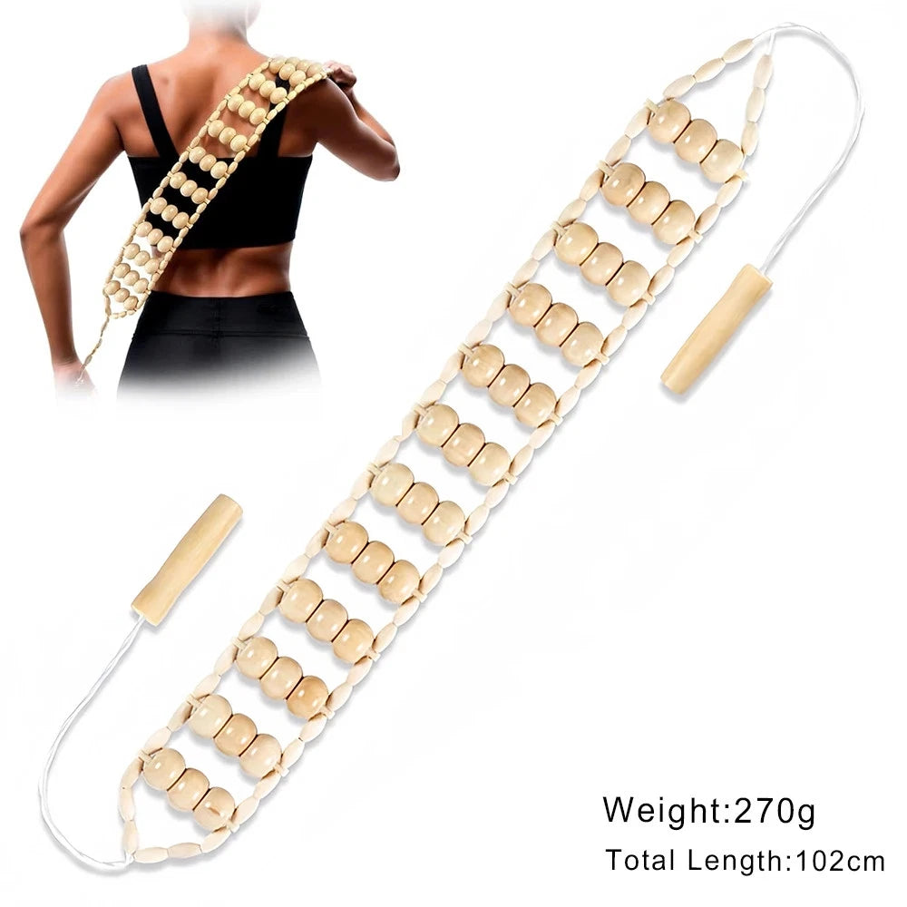 Wooden Massage Tools Anti Cellulite Body Shaping  for Beauty Sore Muscle Relief