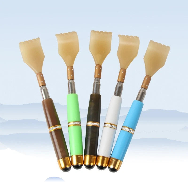 Telescopic Back Scratcher Metal Extending Massager Portable Gift For Parents