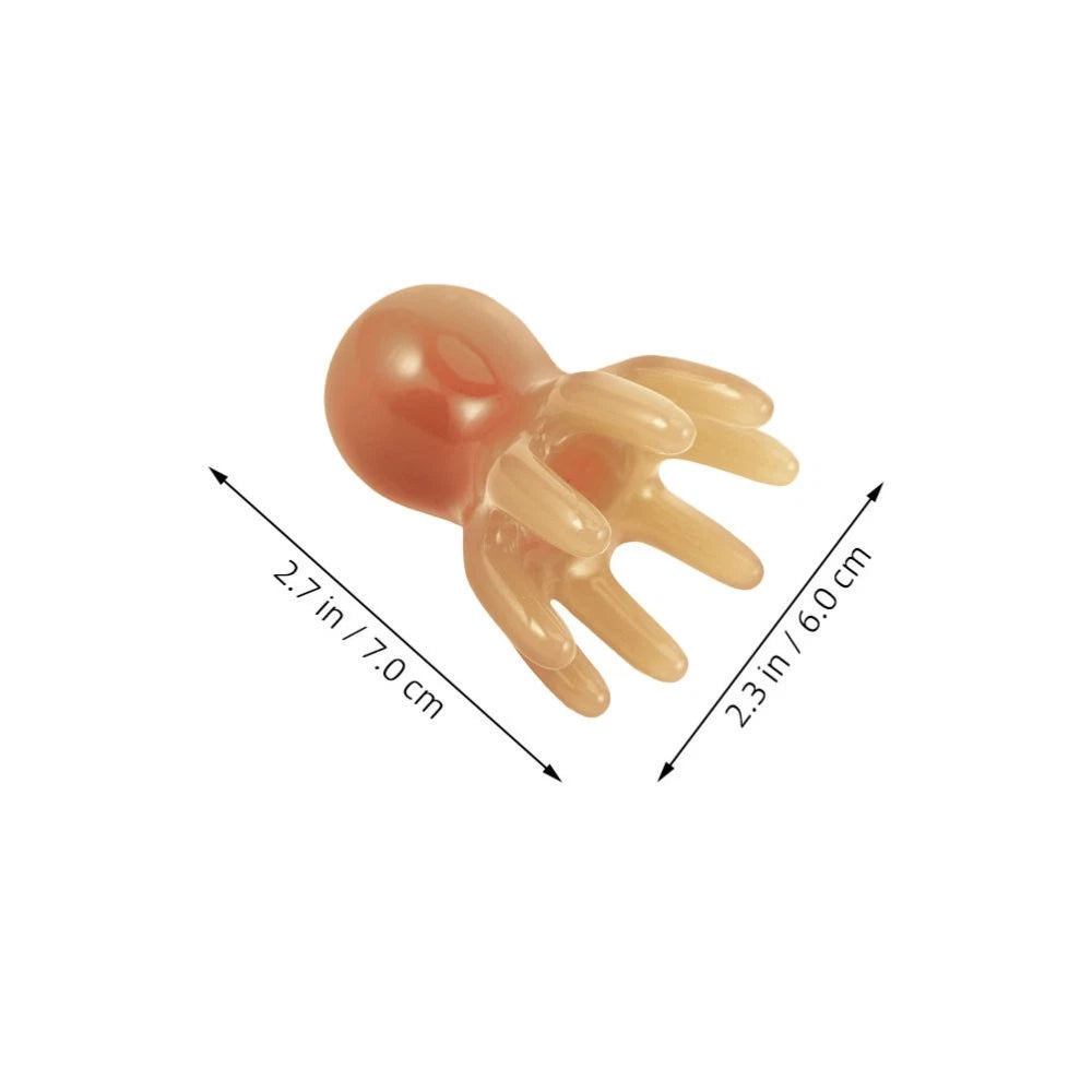 4 Pcs Octopus Massage Comb Scalp Massager Brush Hair Scratcher for