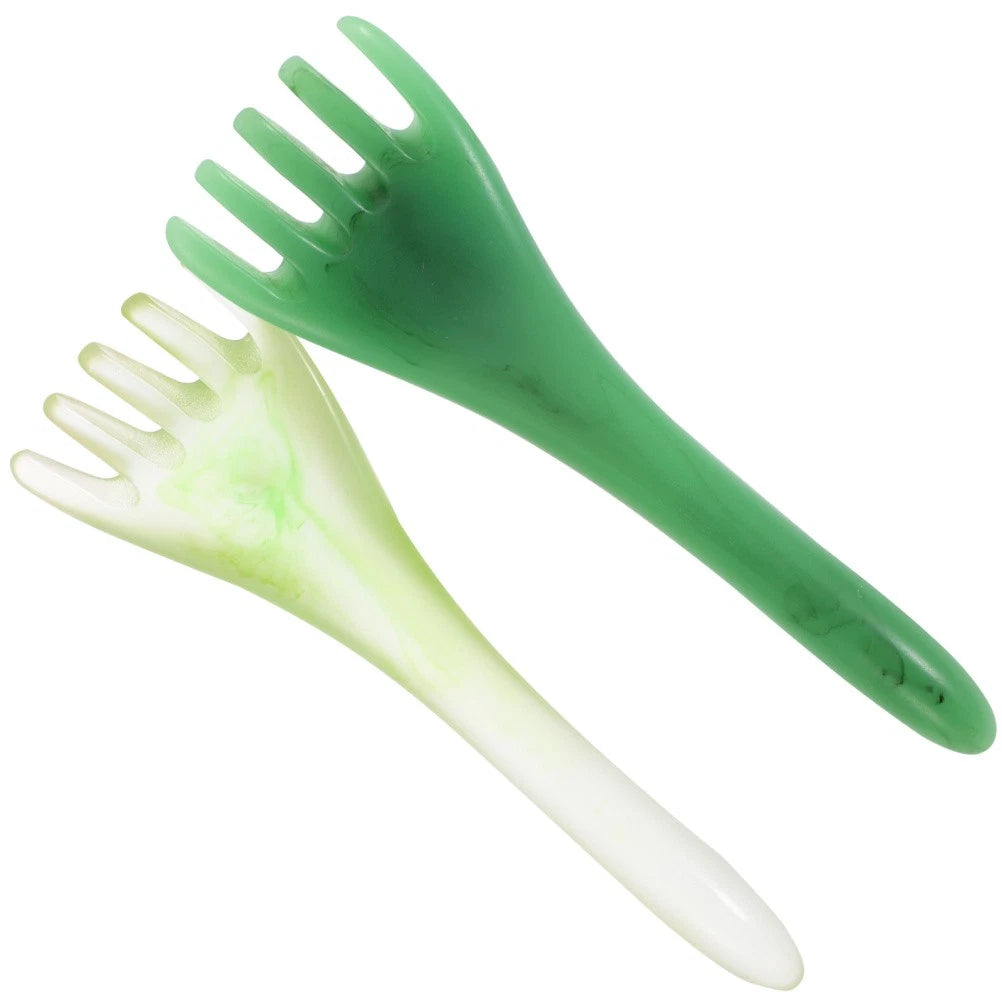 2 Pcs Head Therapy Comb Massage Claw Miss Tools for Scalp Scratcher