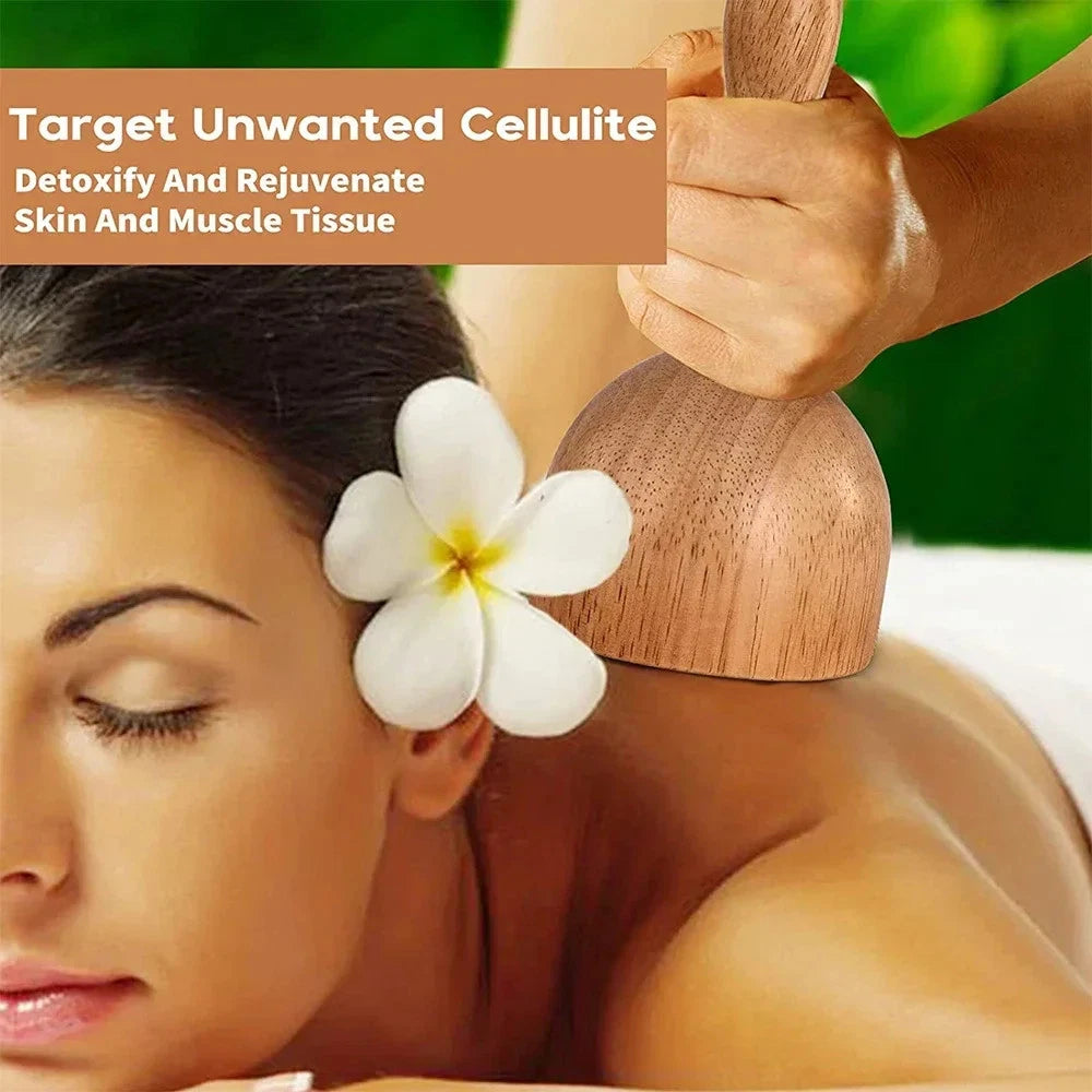 Wooden Massage Tools Anti Cellulite Body Shaping  for Beauty Sore Muscle Relief