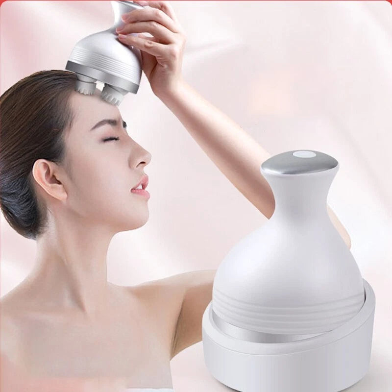 Electric Head Massager Head Body Relax Stress Relief Head Scratcher Scalp