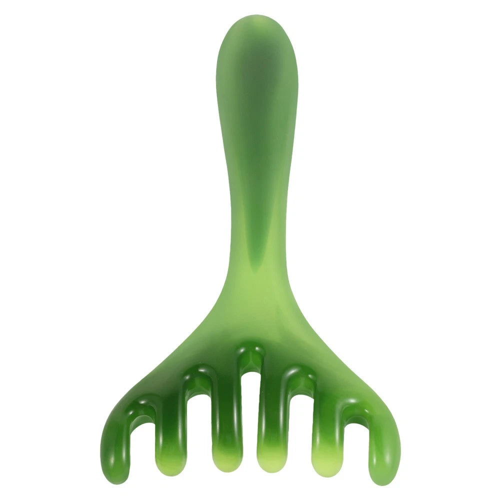Head Massager for Headaches Scalp Scratcher Tool Gua Sha Brush for Scalp