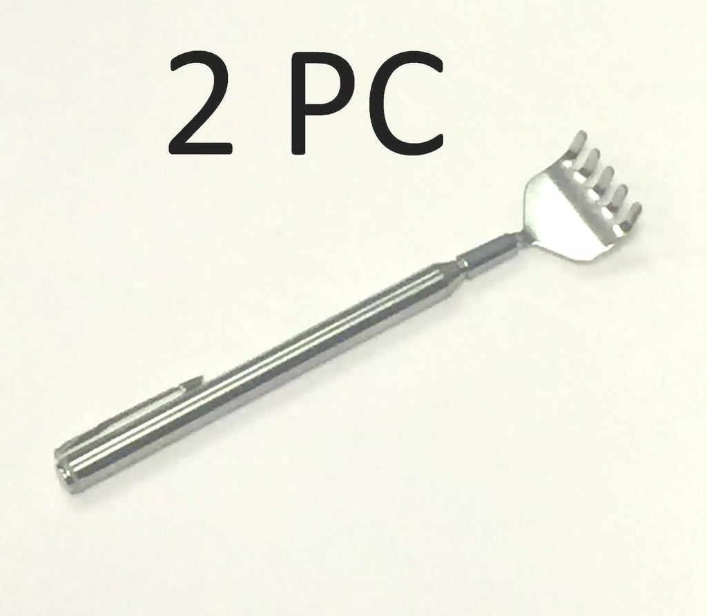 6.5" Extendable Metal Back Scratcher Portable Telescopic-  Pen Design  20" Long