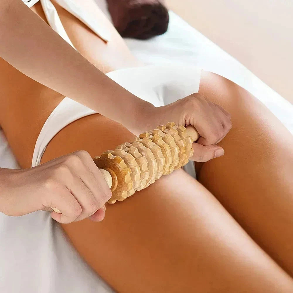 Wooden Massage Tools Anti Cellulite Body Shaping  for Beauty Sore Muscle Relief