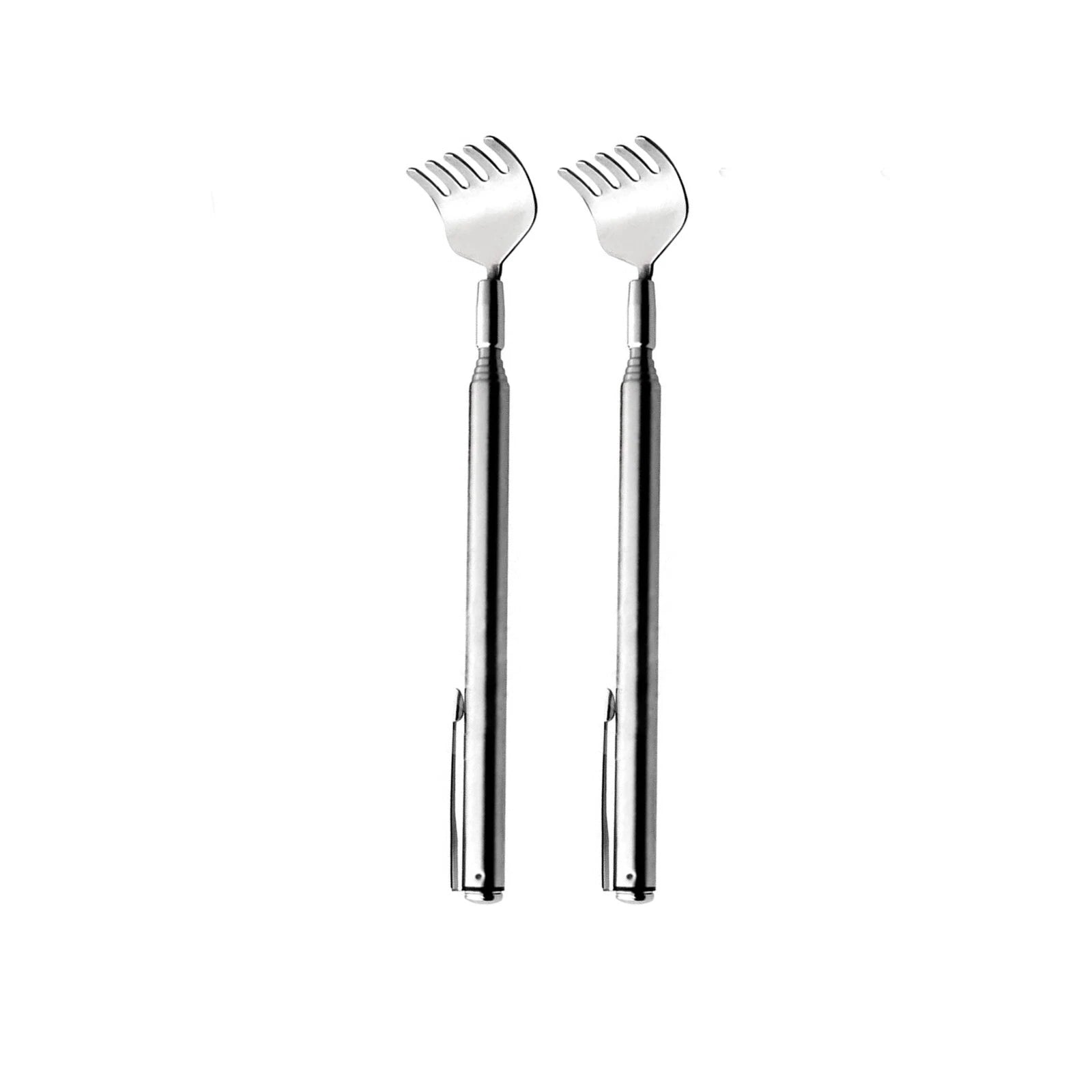 Metal Stainless Steel Back Scratcher Telescopic Extendable Claw Extender US