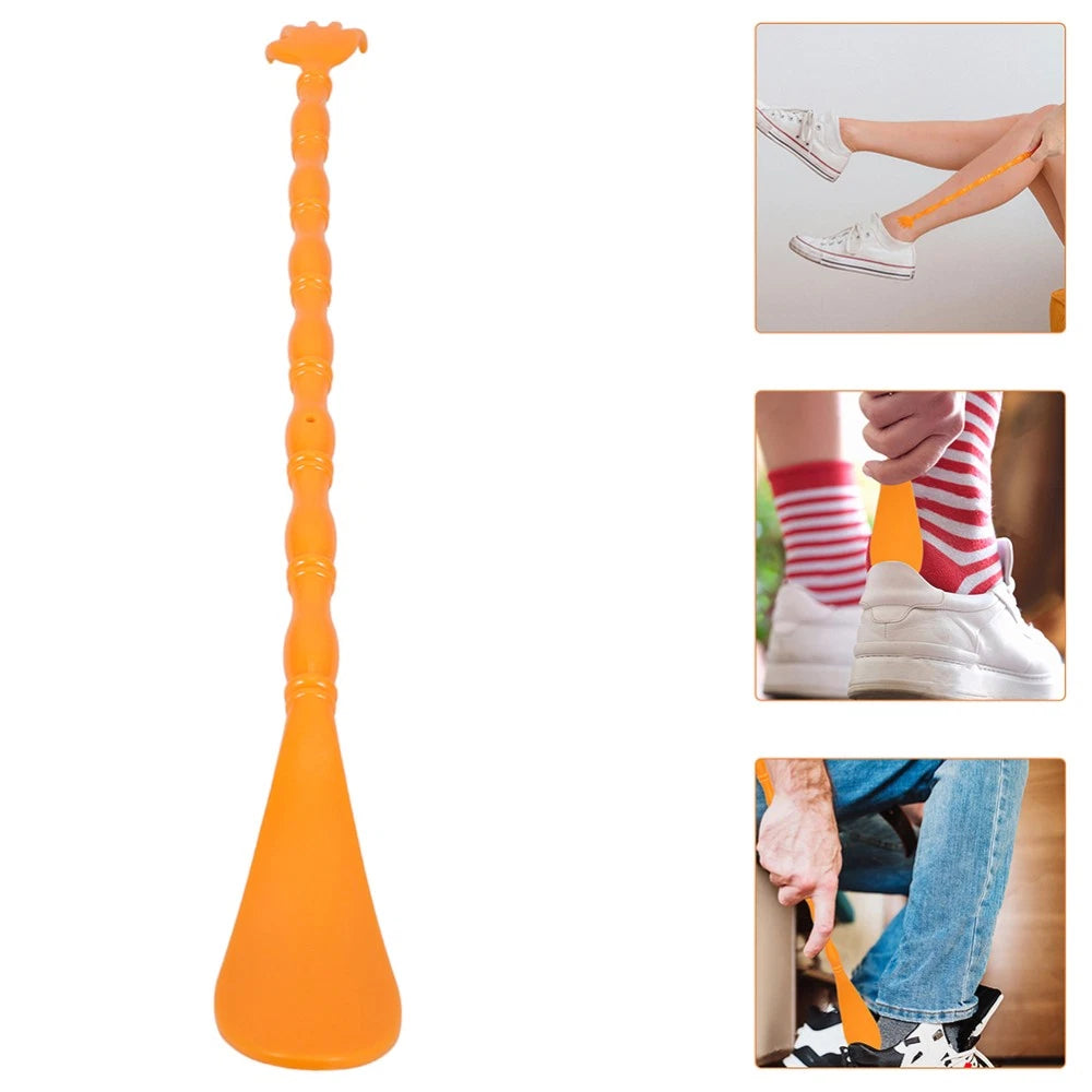 2 Pcs Itchy Claw Shoe Horn Anti Massager Back Scratcher and Shoehorn