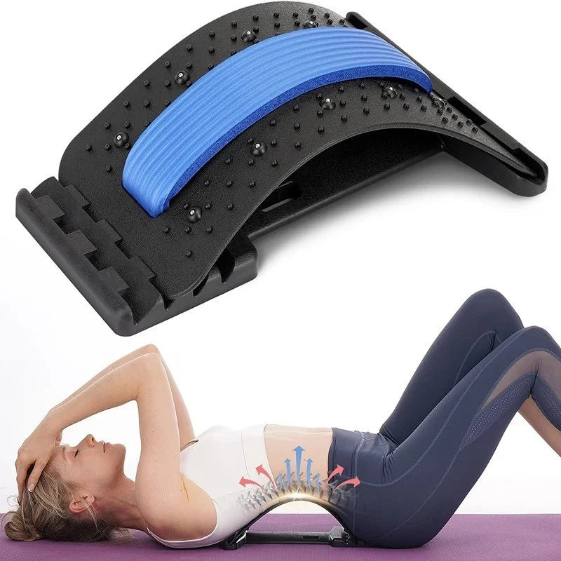 Back Stretcher for Pain Relief | Multi-Level Spine Cracker Board |Lumbar Support