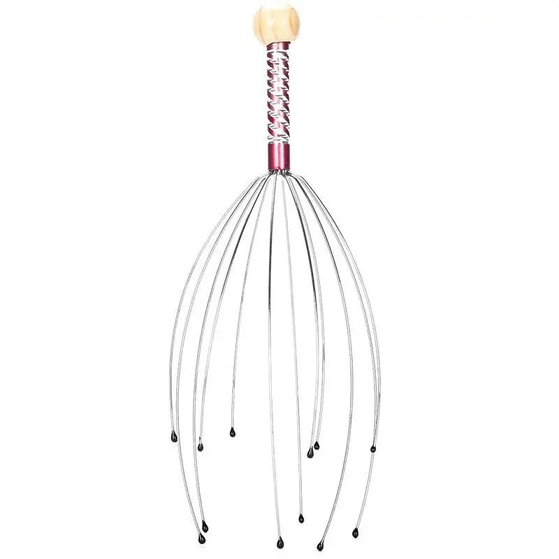 New Octopus Head Massager – Scalp Scratcher & Itch Reliever Fast Shipping