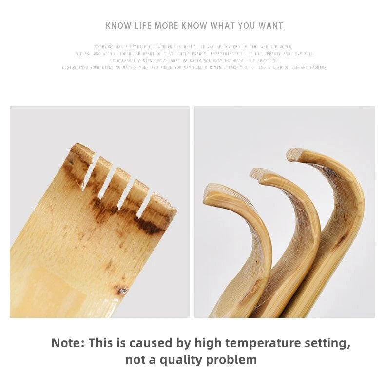 Bamboo Scratcher Back Scraper Lightweight Back Scratcher Massage Relaxation Tool