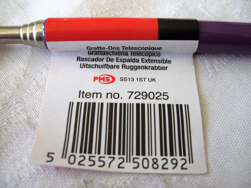 Telescopic Extendable Back Scratcher Massage Claw Metal Pen Clip Pocket Handbag