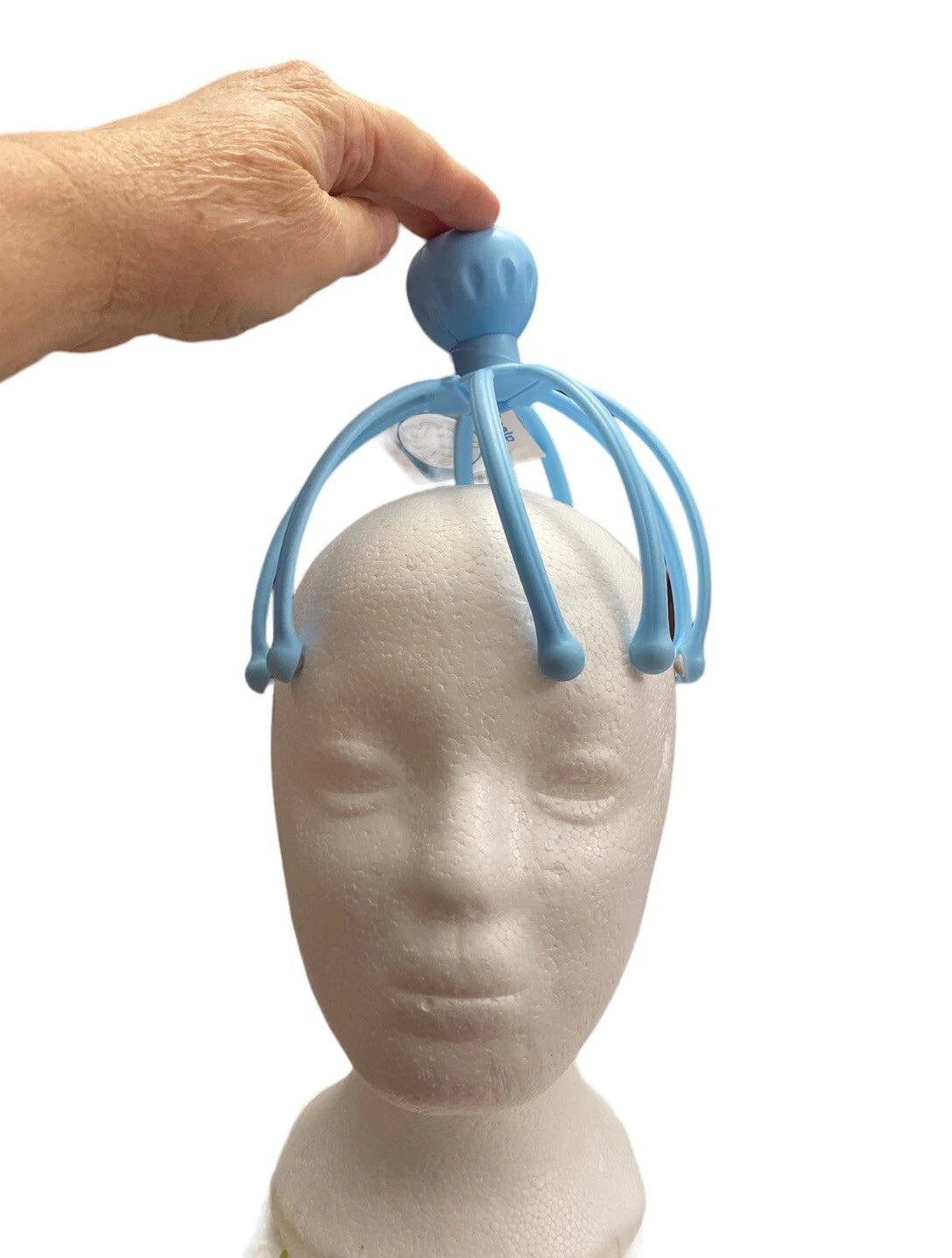 Head Massager Scalp Scratcher Steel Ball Easy Grip Large Size Relaxer