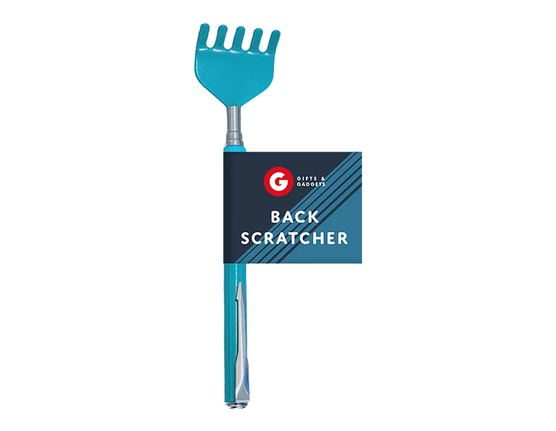 36cm Portable Extendable Back Scratcher with Handy Pen Style Pocket Clip Adults