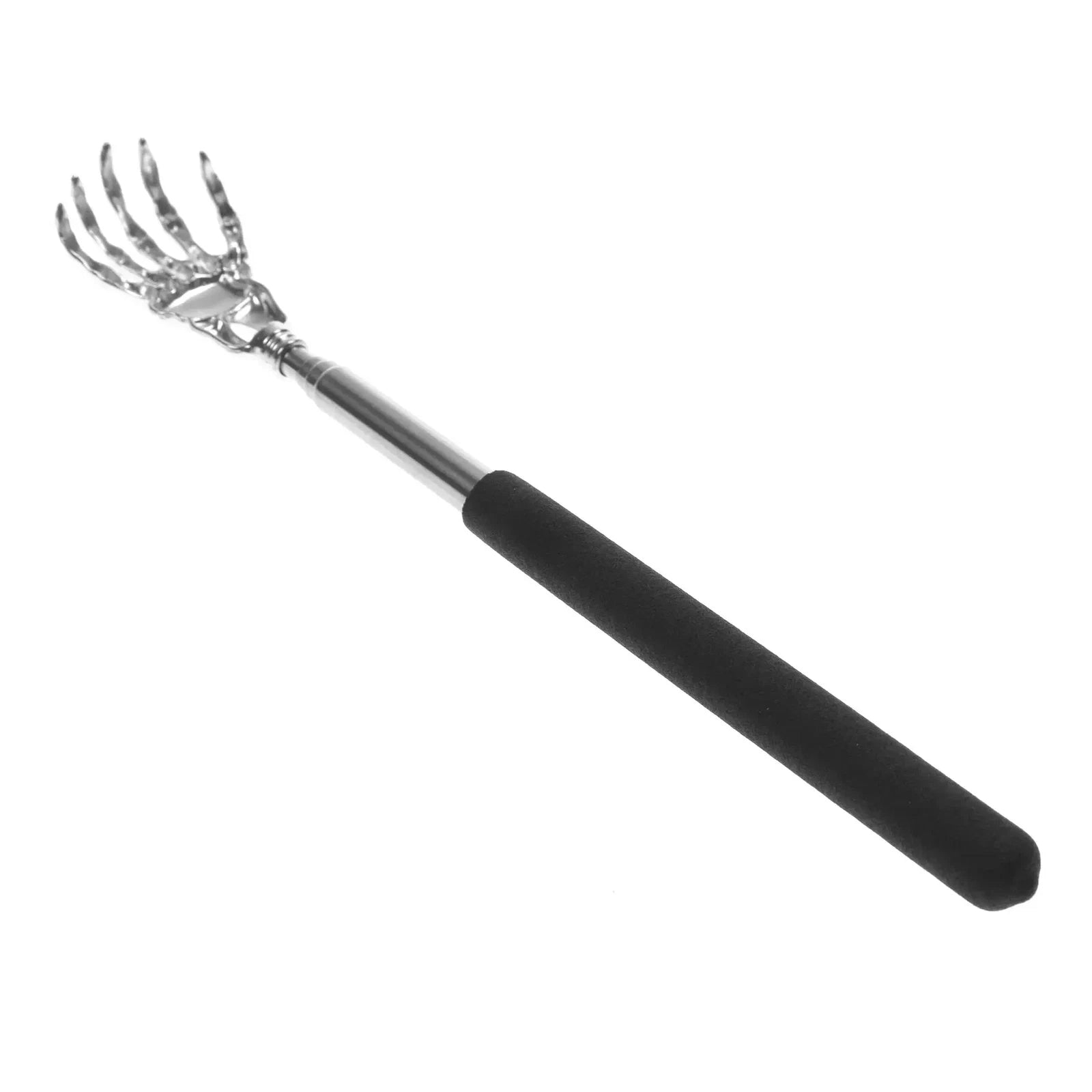 Telescopic Stainless Steel Back Scratcher Extendable Itch Relief Massager