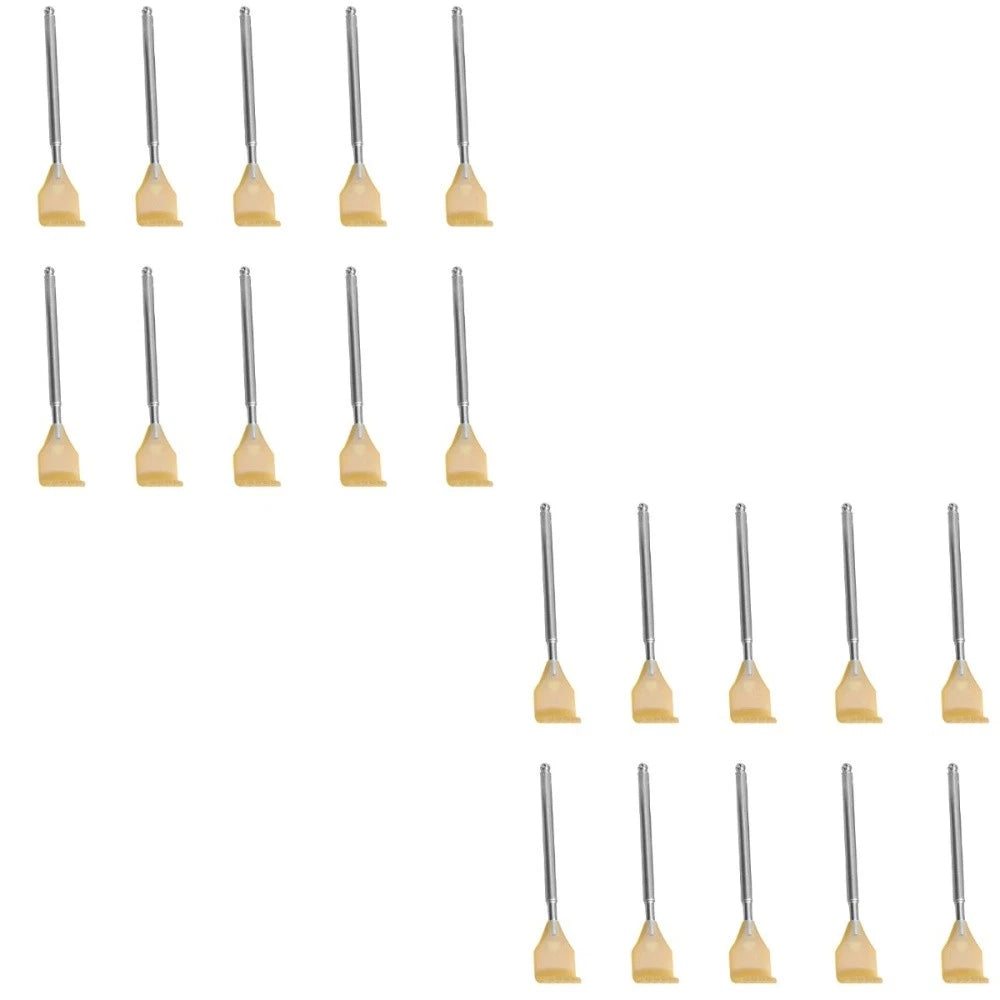 Set of 2 Plastic Head Horns Tickled Massage Scratcher Simple Back
