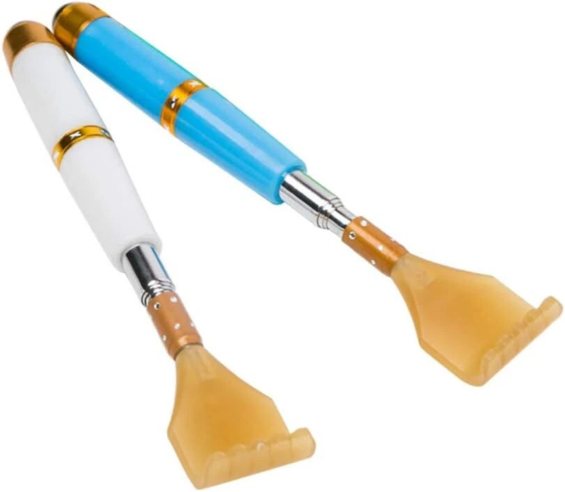 BEAR CLAW / RAKE BACK SCRATCHER Metal Extending Massager Telescopic Portable UK