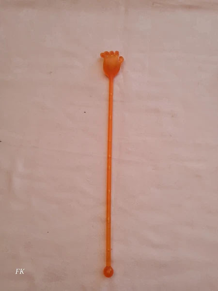 Hand Shape Back Scratcher Long Reach Massager Plastic 38cm Long - Colour Choice