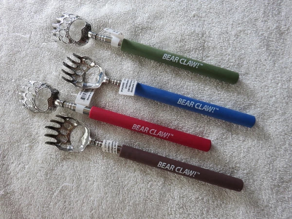 Bear Claw Extendable Telescopic Back Scratcher- ** Options - Pick Your Color