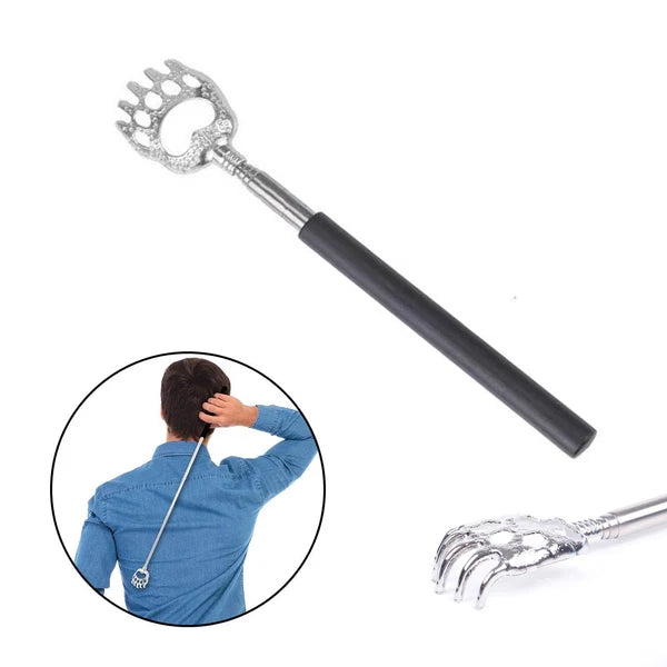 BEAR CLAW BACK SCRATCHER METAL EXTENDING EXTENDABLE MASSAGER PORTABLE TELESCOPIC